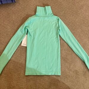 women’s xxs athleta flurry blizzard rib turtleneck